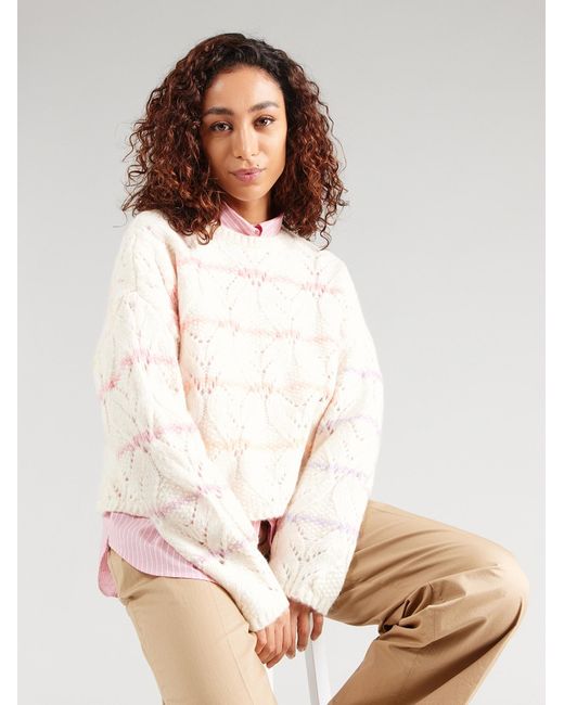 Vero Moda Natural Pullover Vmnew Hatty