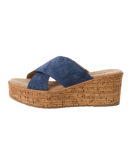 S.oliver Blue Pantolette