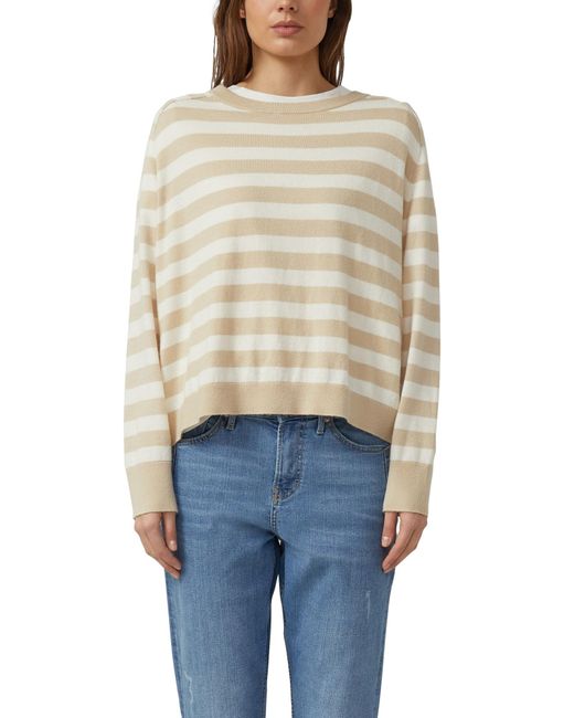 S.oliver White Strickpullover