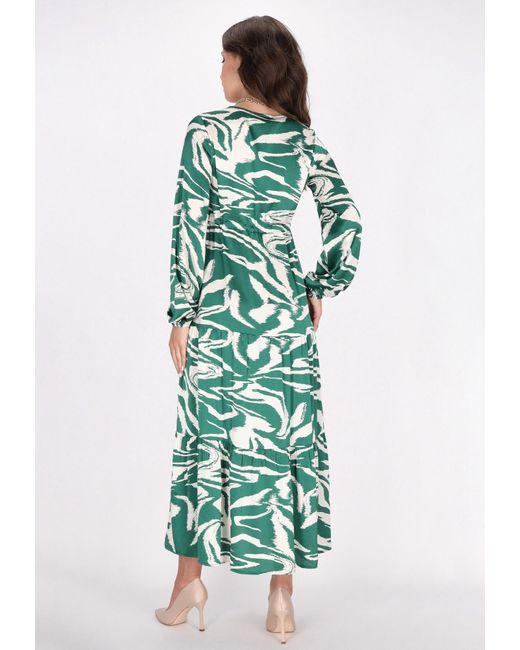 faina Green Kleid