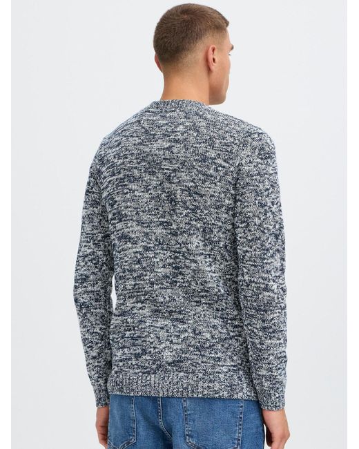 Solid Pullover Sdricco in Blue für Herren