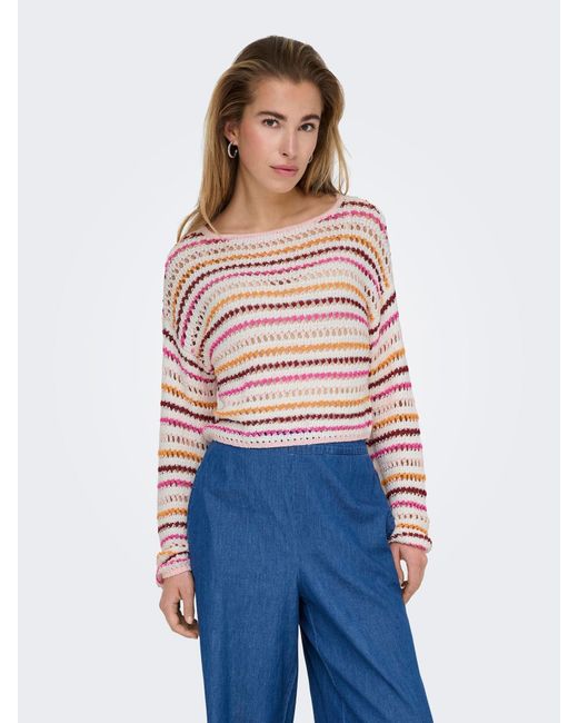 ONLY Pink Pullover 'Onlgeena'