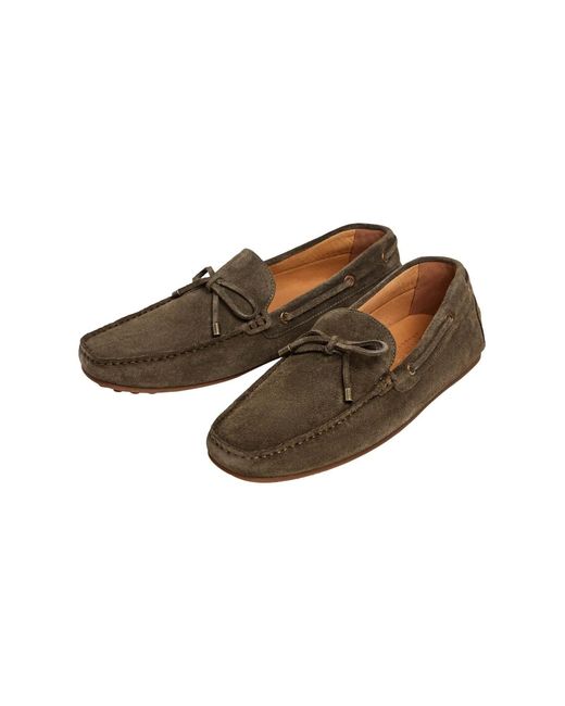 Hackett Mokassin Driver in Brown für Herren