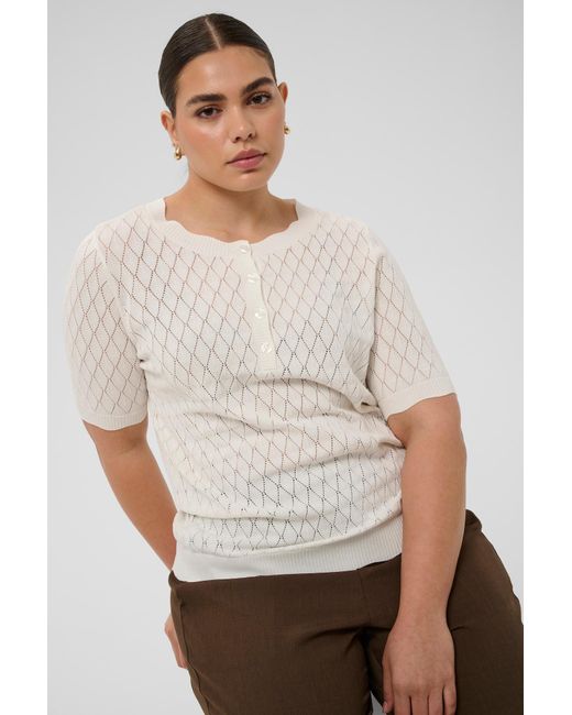 Kaffe White Pullover Kcbirthe