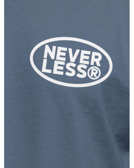 Neverless Shirt No Bad Days in Blue für Herren