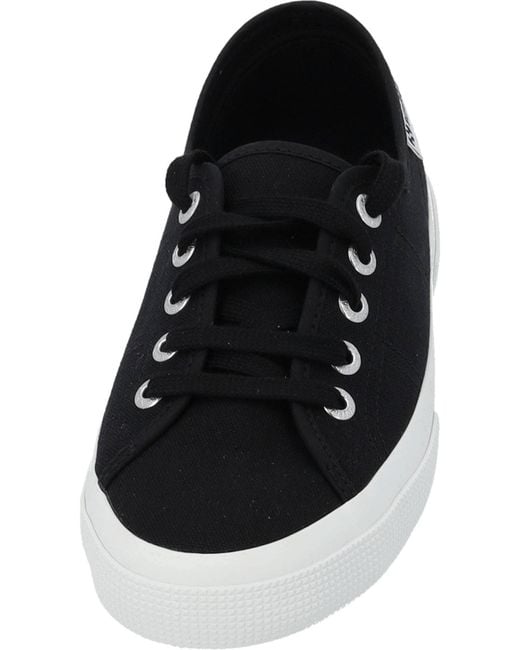 Superga Black Schnürschuhe '3750 Leggera S7151Ew'