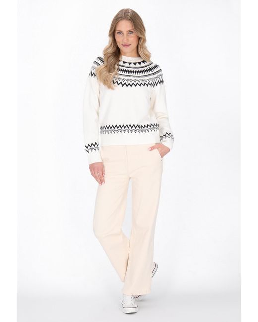 DreiMaster Maritim White Pullover