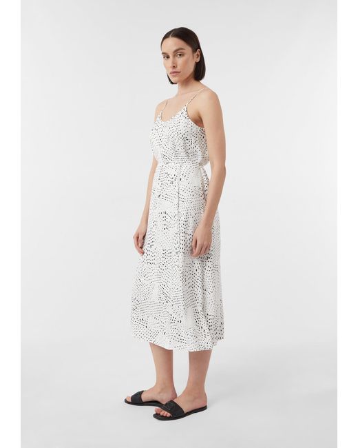 Comma, White Kleid