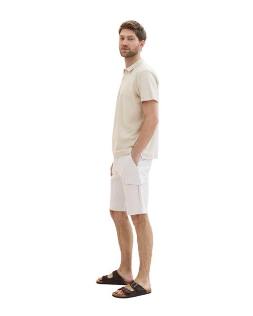 Tom Tailor Shorts in White für Herren
