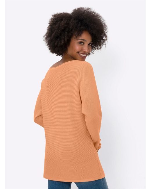 heine White Pullover