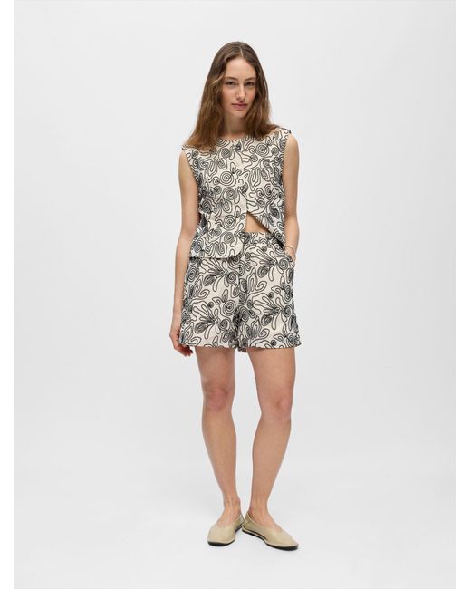 Object White Shorts Objkerry