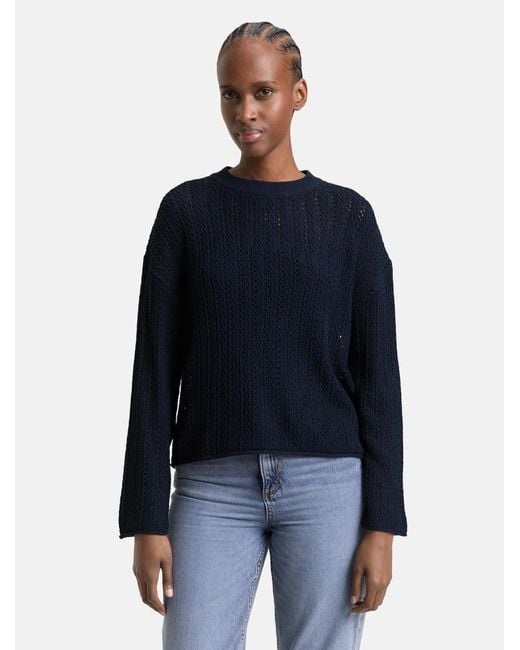 Tom Tailor Blue Pullover