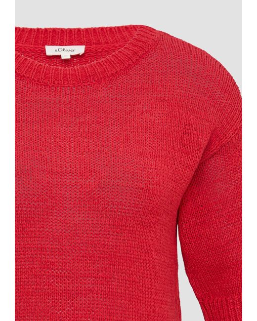 S.oliver Red Strickpullover