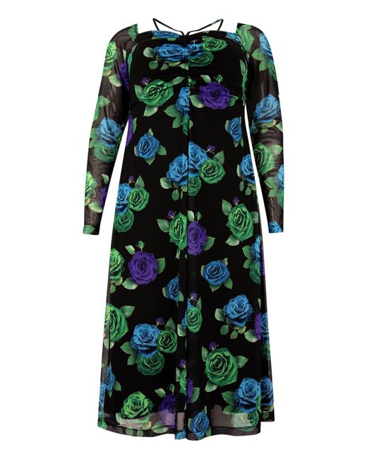 Yoek Green Kleid