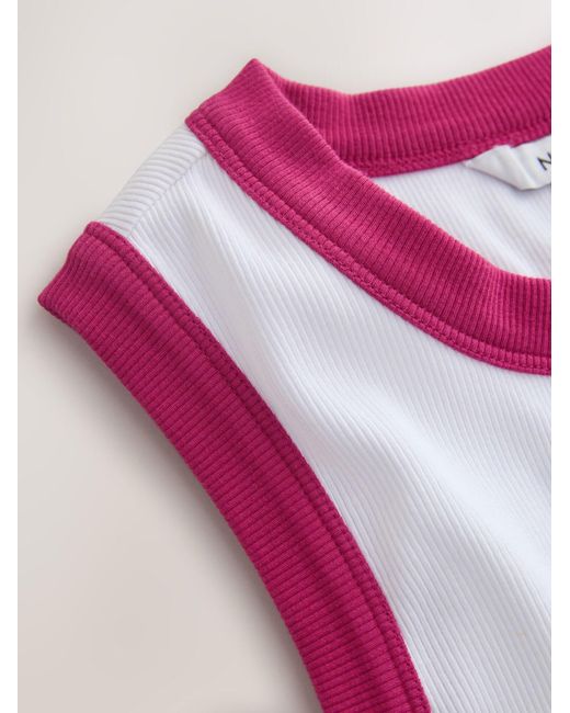 Next Pink Top