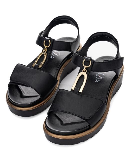 Ara Black Sandale