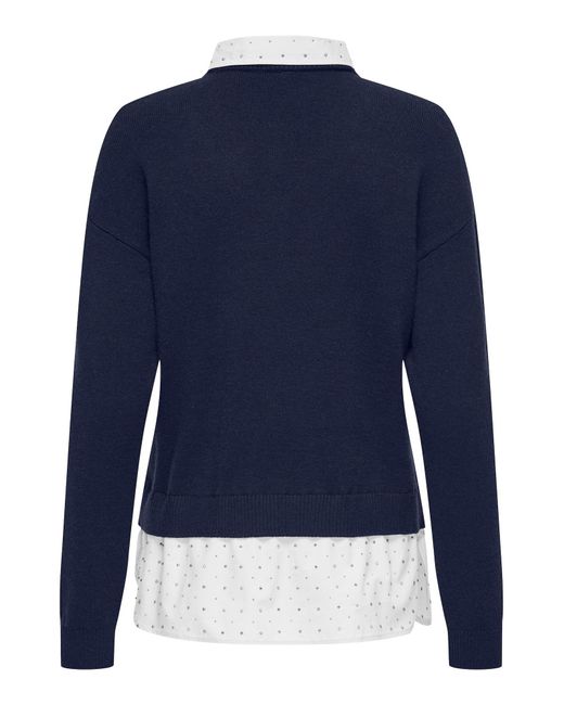 ONLY Blue Pullover Onldagmar