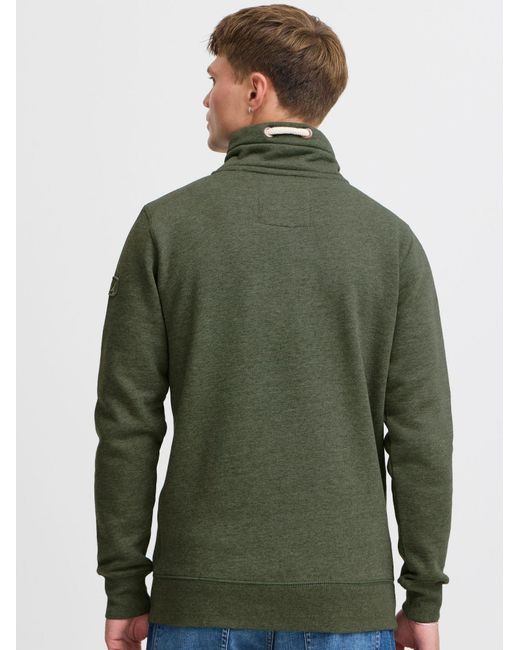 Solid Sweatshirt Trip in Green für Herren
