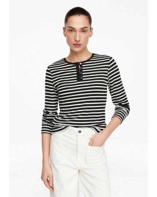 Comma, White Pullover