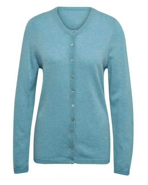 Goldner Blue Strickjacke