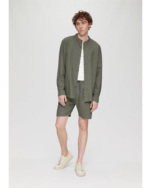 QS Hemd in Green für Herren
