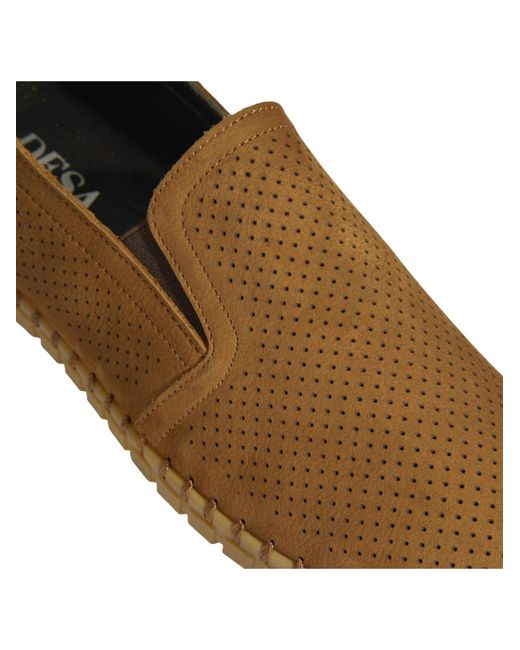 Desa Slipper Slip-Ons in Brown für Herren