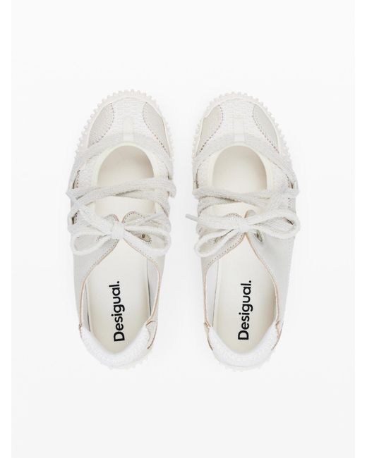 Desigual White Sneaker