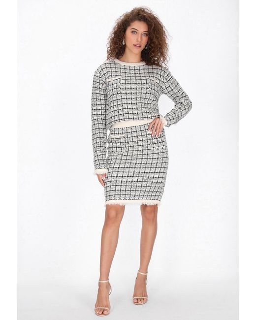 faina White Pullover