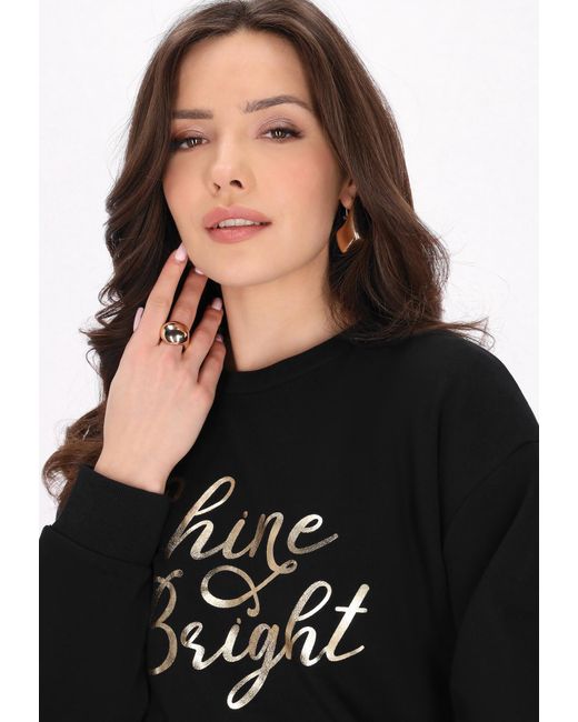 faina Black Sweatshirt Fashion Look