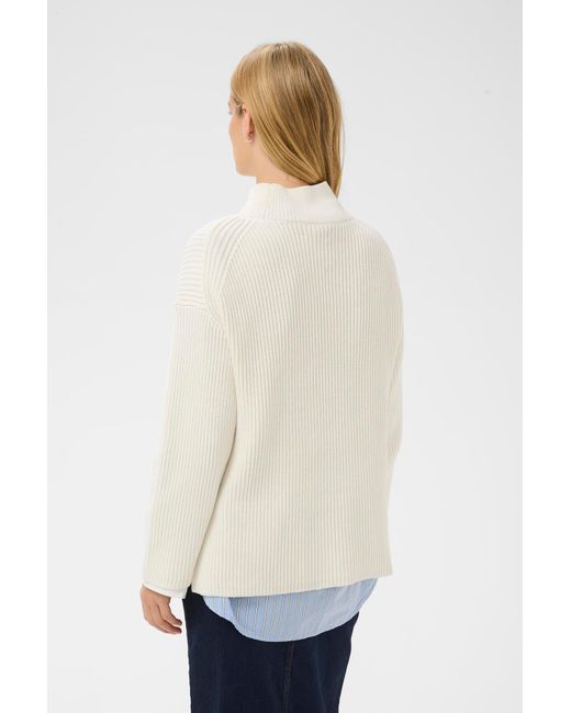 Part Two White Pullover Pwziya
