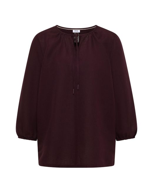 Cecil Purple Bluse