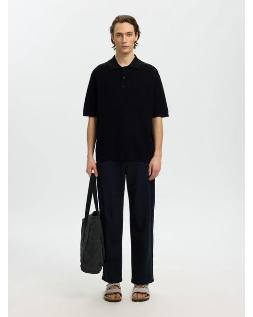SELECTED Pullover in Black für Herren