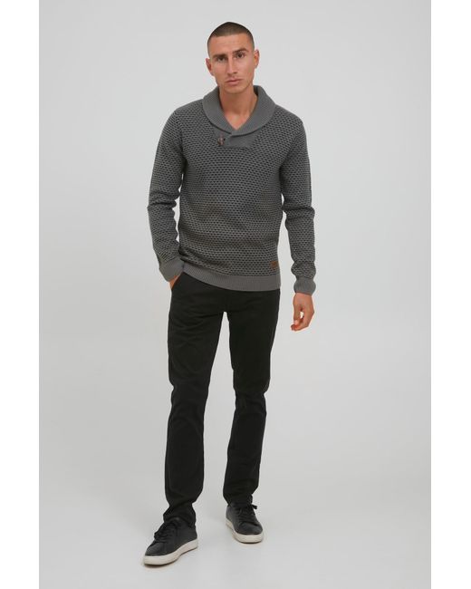 INDICODE Pullover Copent in Gray für Herren