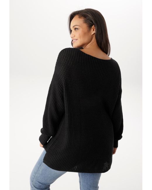 Aniston Black Pullover