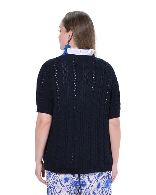 Ulla Popken Blue Pullover
