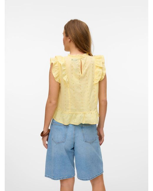 Vero Moda Yellow Bluse 'Vmkammy'