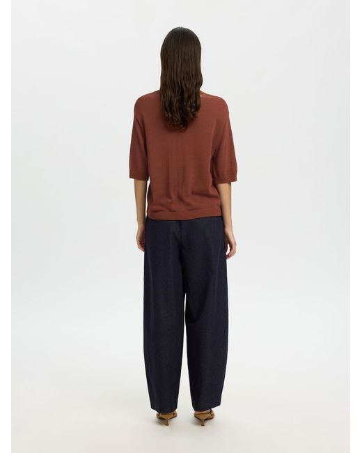 SELECTED Red Pullover