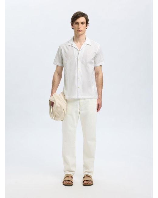 SELECTED Hemd in White für Herren