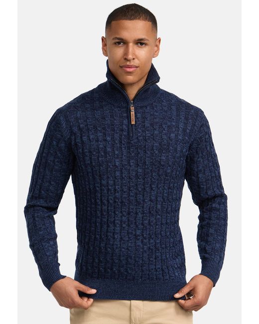 INDICODE Pullover Hector in Blue für Herren