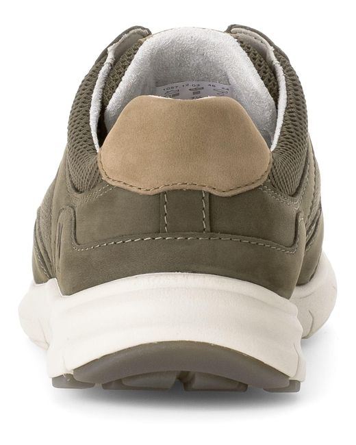 Gabor Keilsneaker, Freizeitschuh, Halbschuh, Schnürer, Komfortschuh in Bequemweite G in Black für Herren
