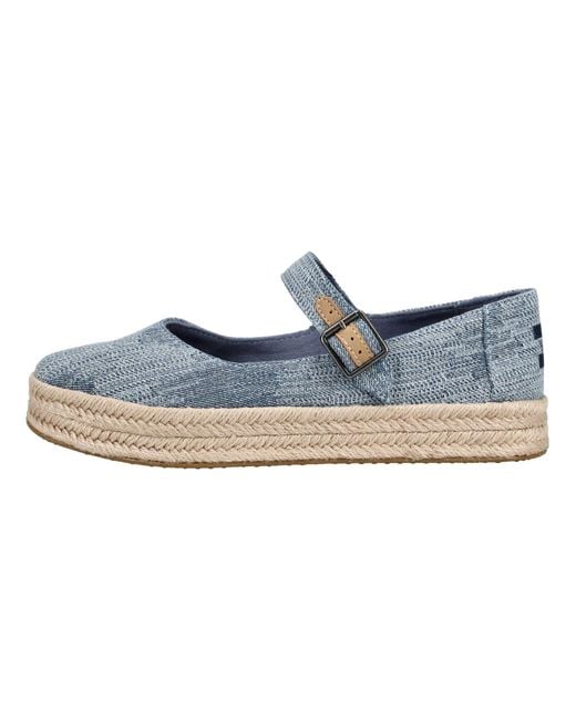 TOMS Blue Espadrilles