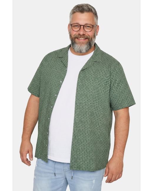 Men Plus Hemd in Green für Herren