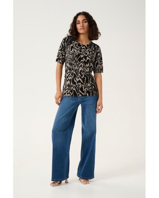 Kaffe Black Pullover Ka Liz