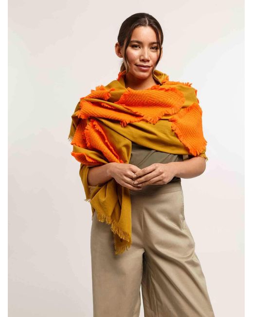 Fraas Orange Oversizeschal