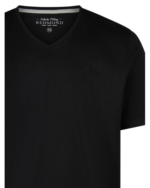 Redmond Shirt Basic in Blue für Herren