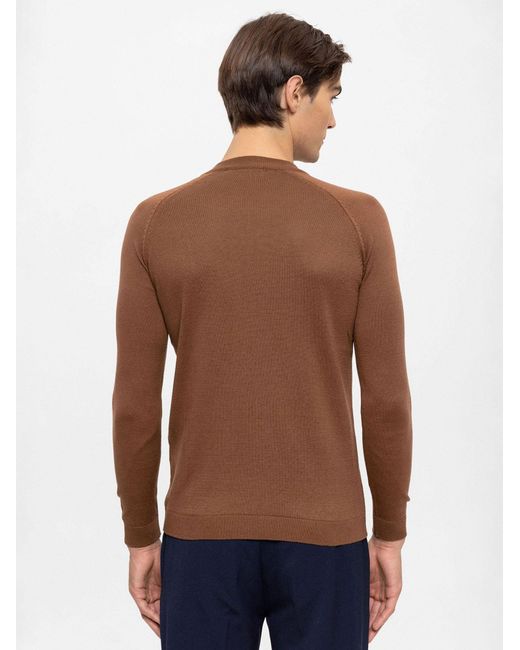 Antioch Crew Neck Pullover in Brown für Herren