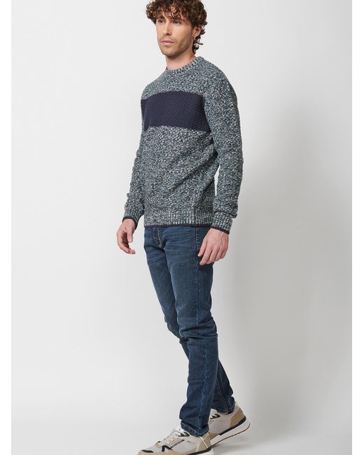 Koröshi Pullover in Blue für Herren