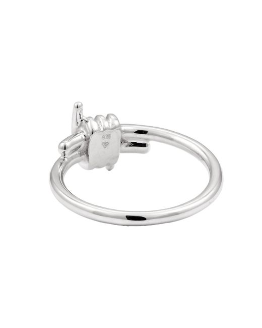 Kuzzoi Ring in White für Herren