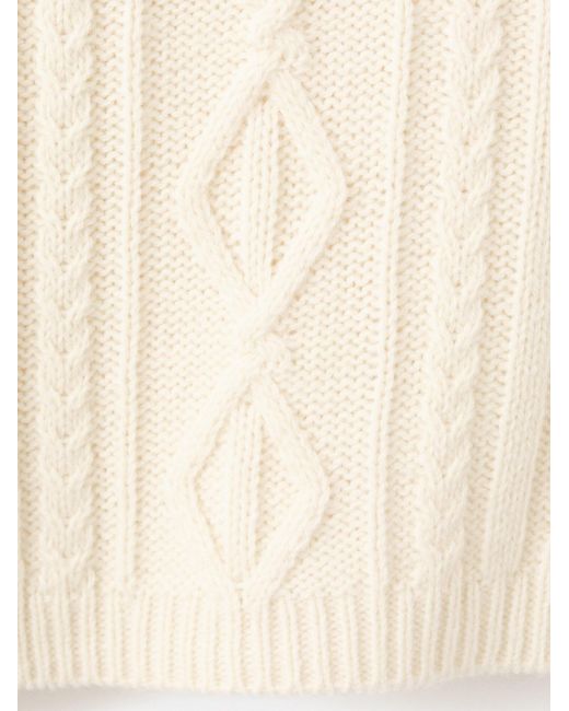 Mango White Pullover Wolf