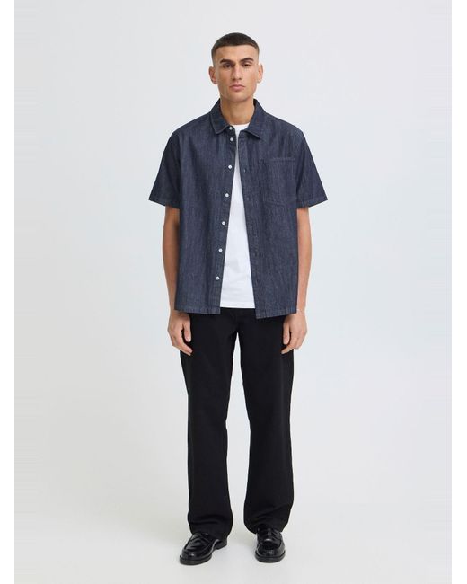 Solid Jeanshemd Sdrogue in Blue für Herren